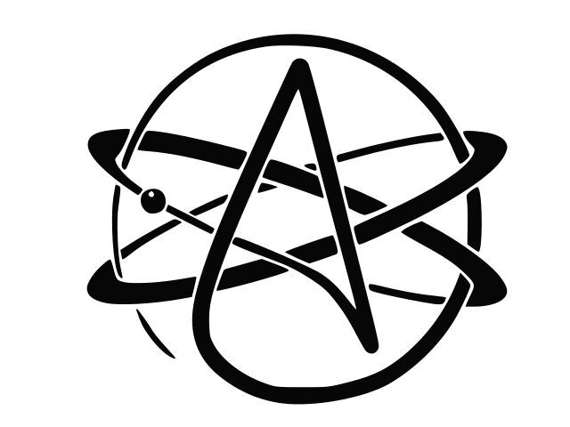 Atomic Atheist Symbol