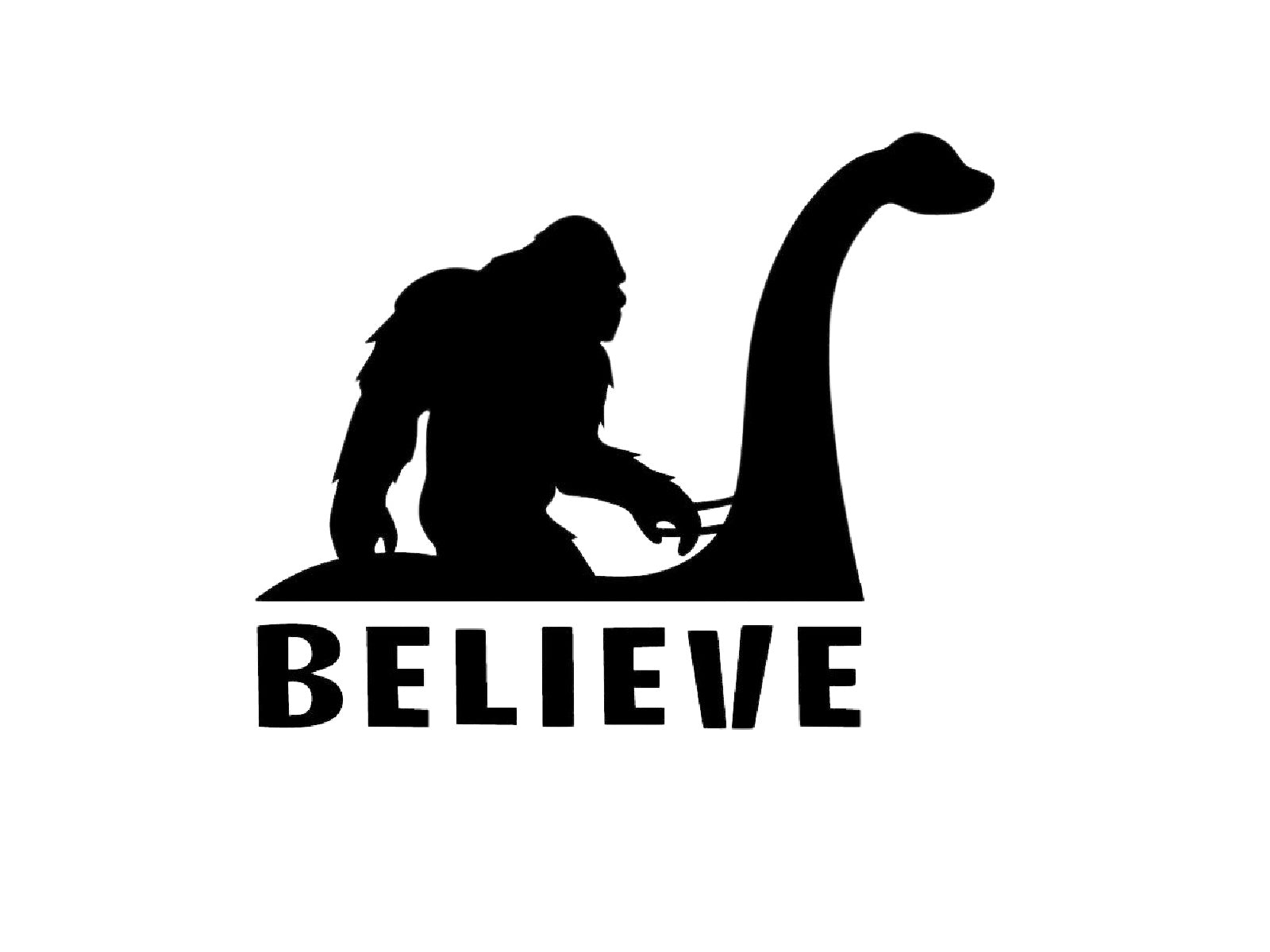 Bigfoot and Loch Ness Believe