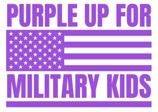 Purple Up For Military Kids