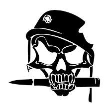 Skull with Bullet
