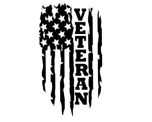 Veteran Distressed American Flag