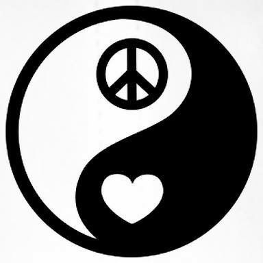 Peace. Love. Ying-Yang